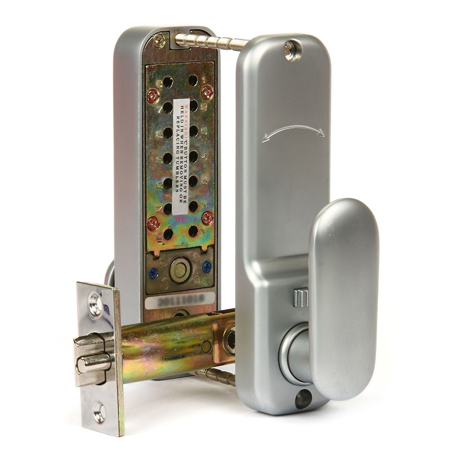 Weatherproof Mechanical Keyless Password Door Security Lock for Home Office 3