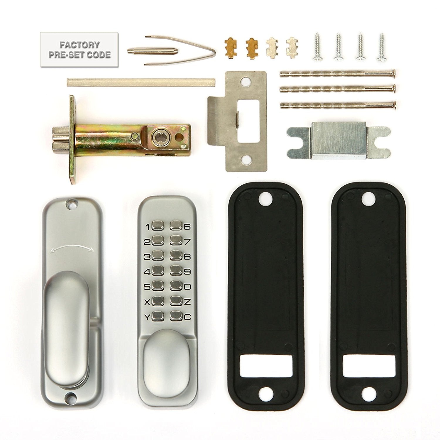 Weatherproof Mechanical Keyless Password Door Security Lock for Home Office 6