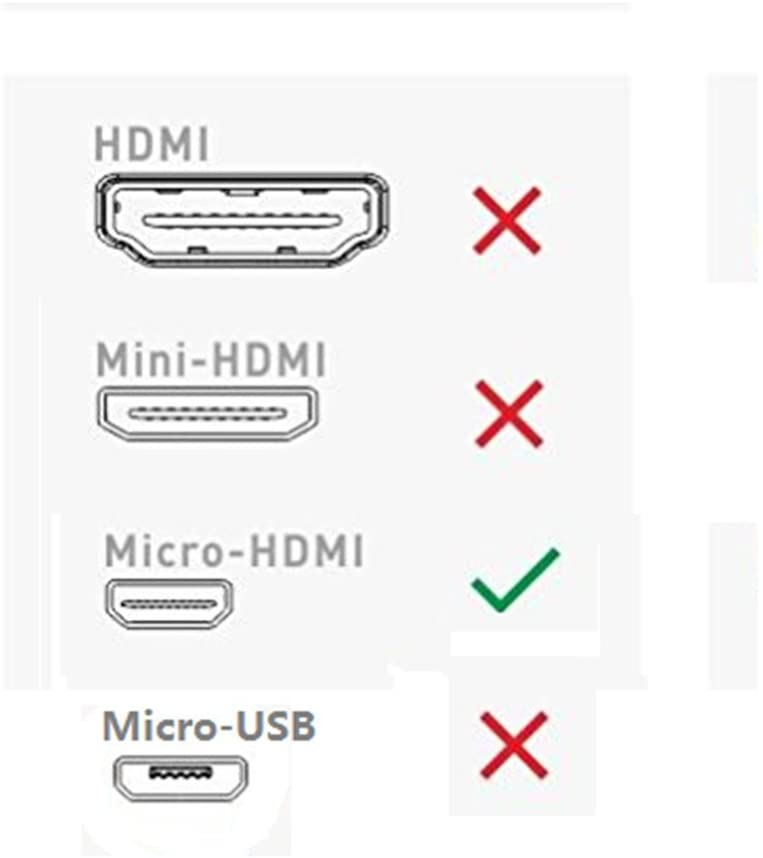 Micro HDMI Male TO HDMI Female Adapter convertor 3