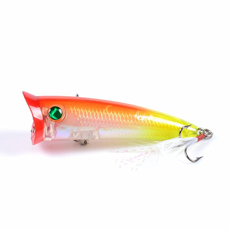 7x Popper Minnow 7.8cm Fishing Lure Lures Surface Tackle Fresh Saltwater 4