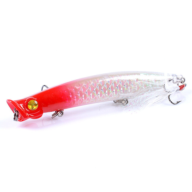 6x Popper Poppers 11.7cm Fishing Lure Lures Surface Tackle Fresh Saltwater 5