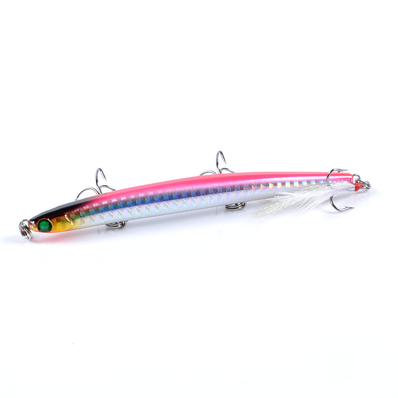 8x Popper Minnow 11.7cm Fishing Lure Lures Surface Tackle Fresh Saltwater 4