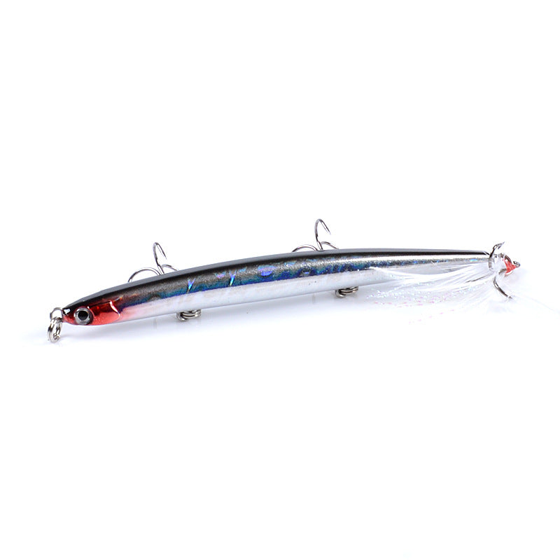 8x Popper Minnow 11.7cm Fishing Lure Lures Surface Tackle Fresh Saltwater 7