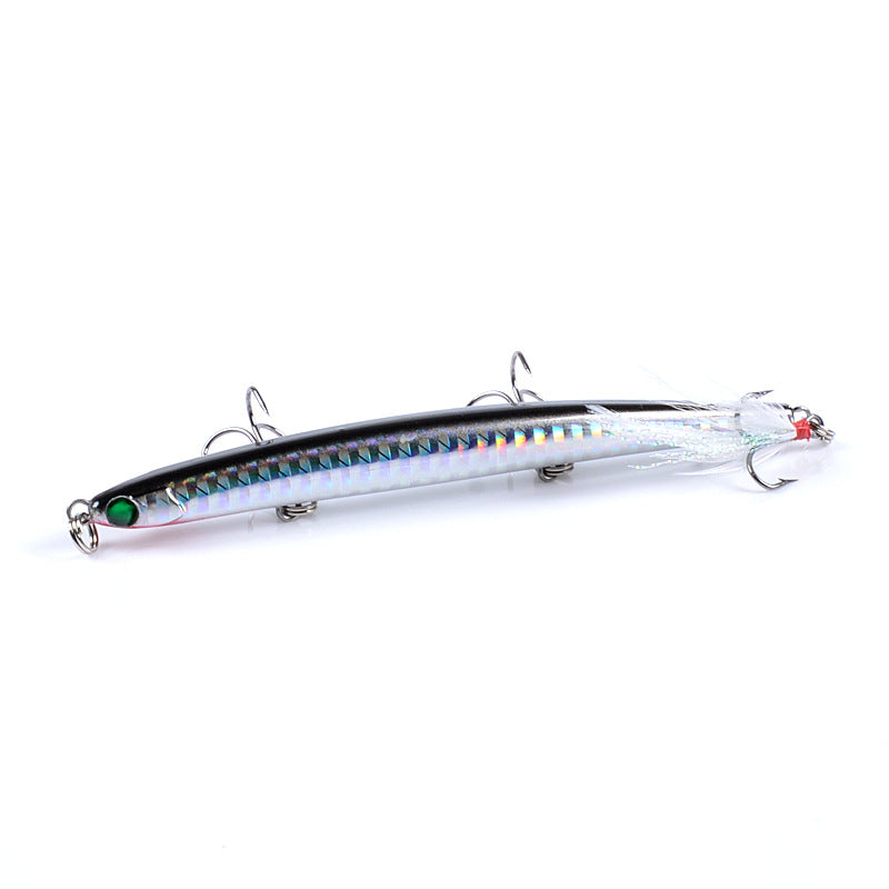 8x Popper Minnow 11.7cm Fishing Lure Lures Surface Tackle Fresh Saltwater 9