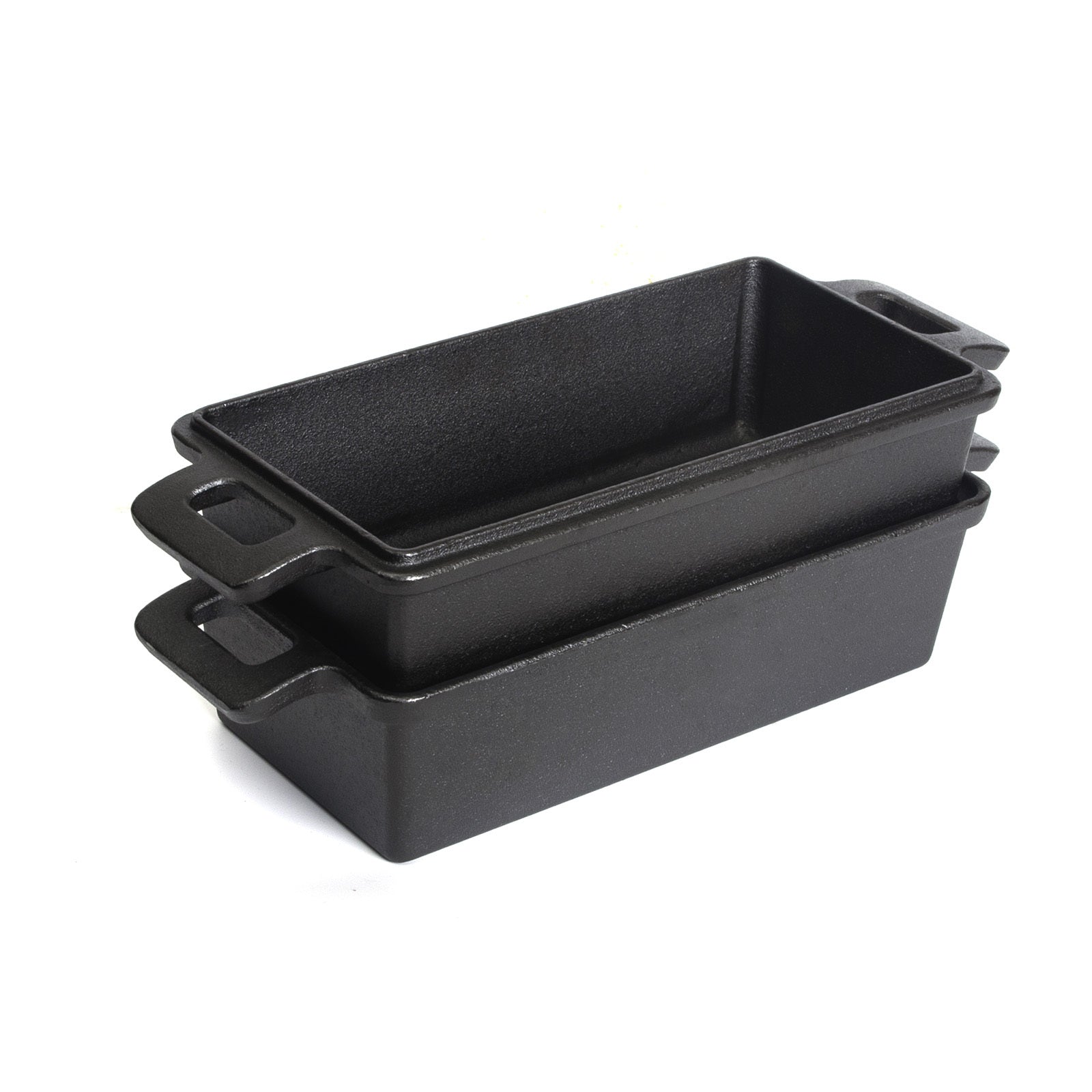 2-in-1 Cast Iron Bread Loaf Pan Tin with Lid Dual Use Baking Dish with Ergonomic Handles, Pre-Seasoned for Oven Cooking 7