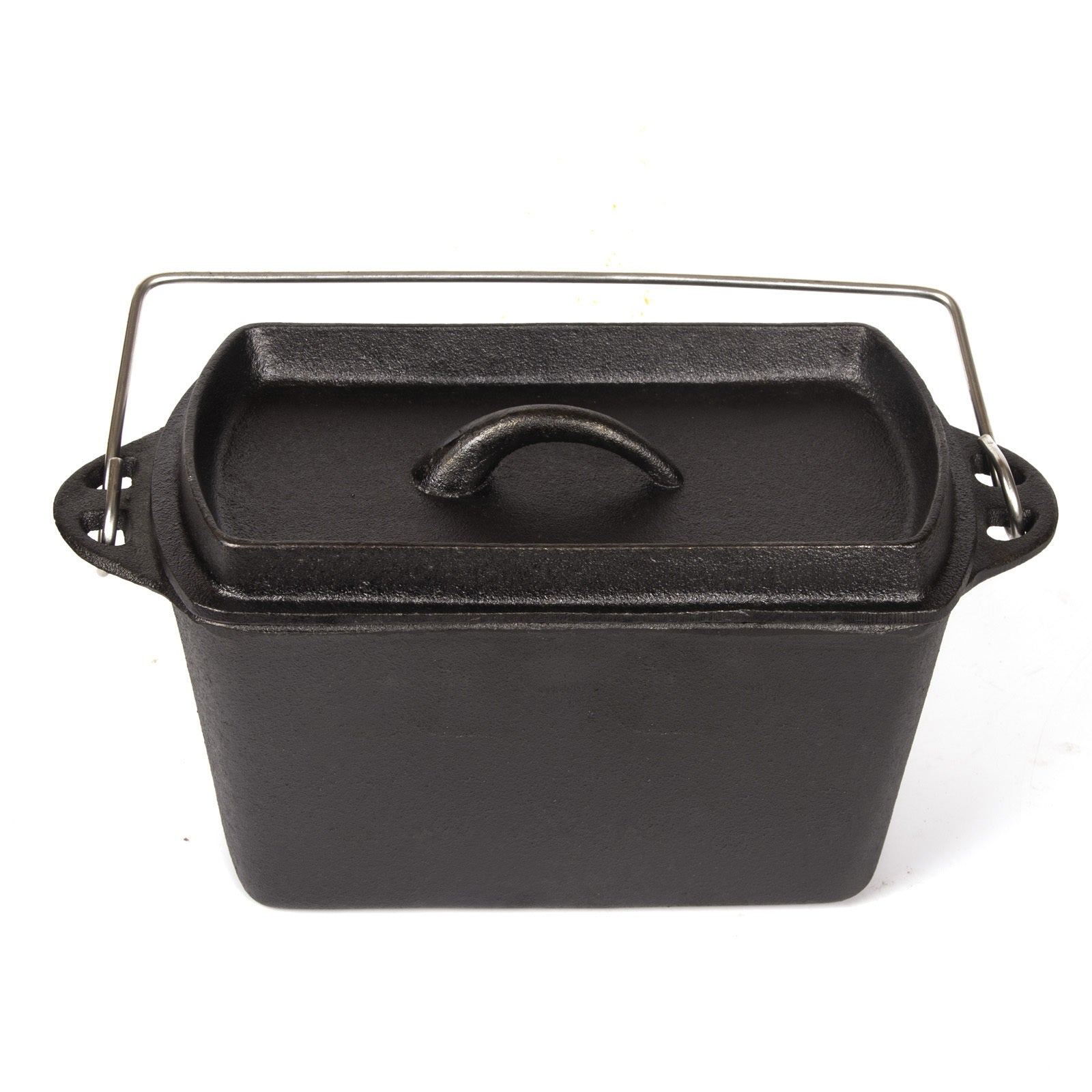 Cast Iron Bread Pan with Lid Non-Stick, Durable Loaf Pan for Perfect Baking 4