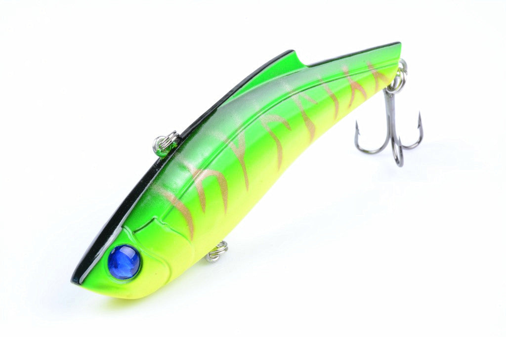 5x 9cm Vib Bait Fishing Lure Lures Hook Tackle Saltwater 8