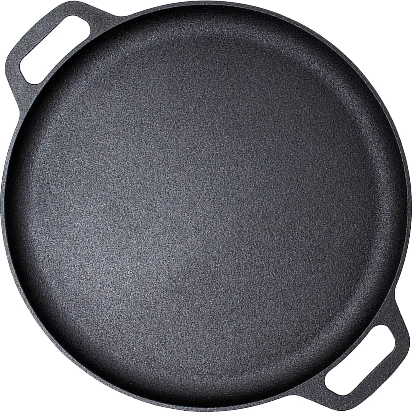 13.5" 35cm Pre-Seasoned Cast Iron Pizza Baking Pan Cooking Griddle Stove Oven Grill Campfire 7