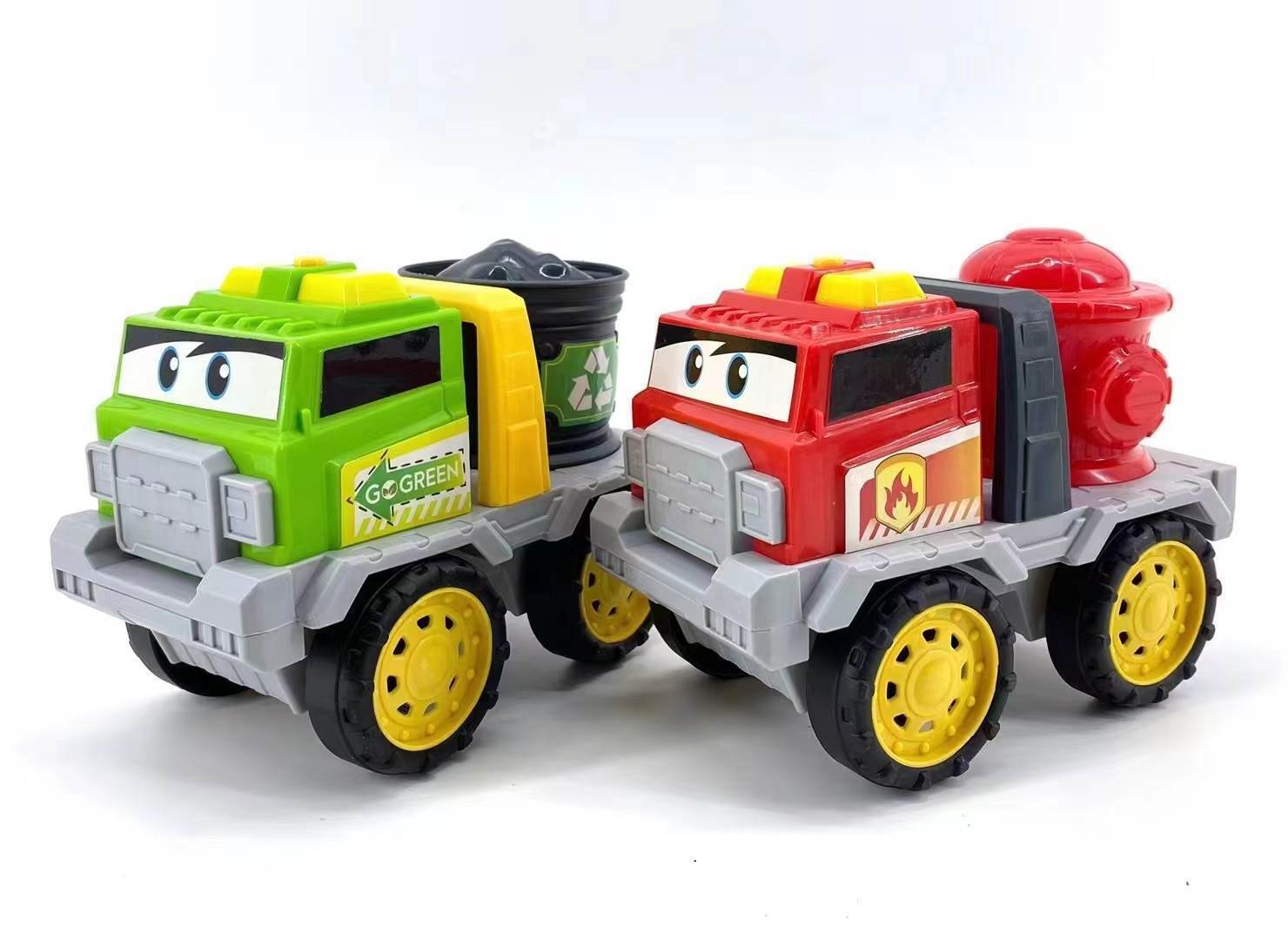 Toy Garbage Truck with Sound and Lights 18m+ 3