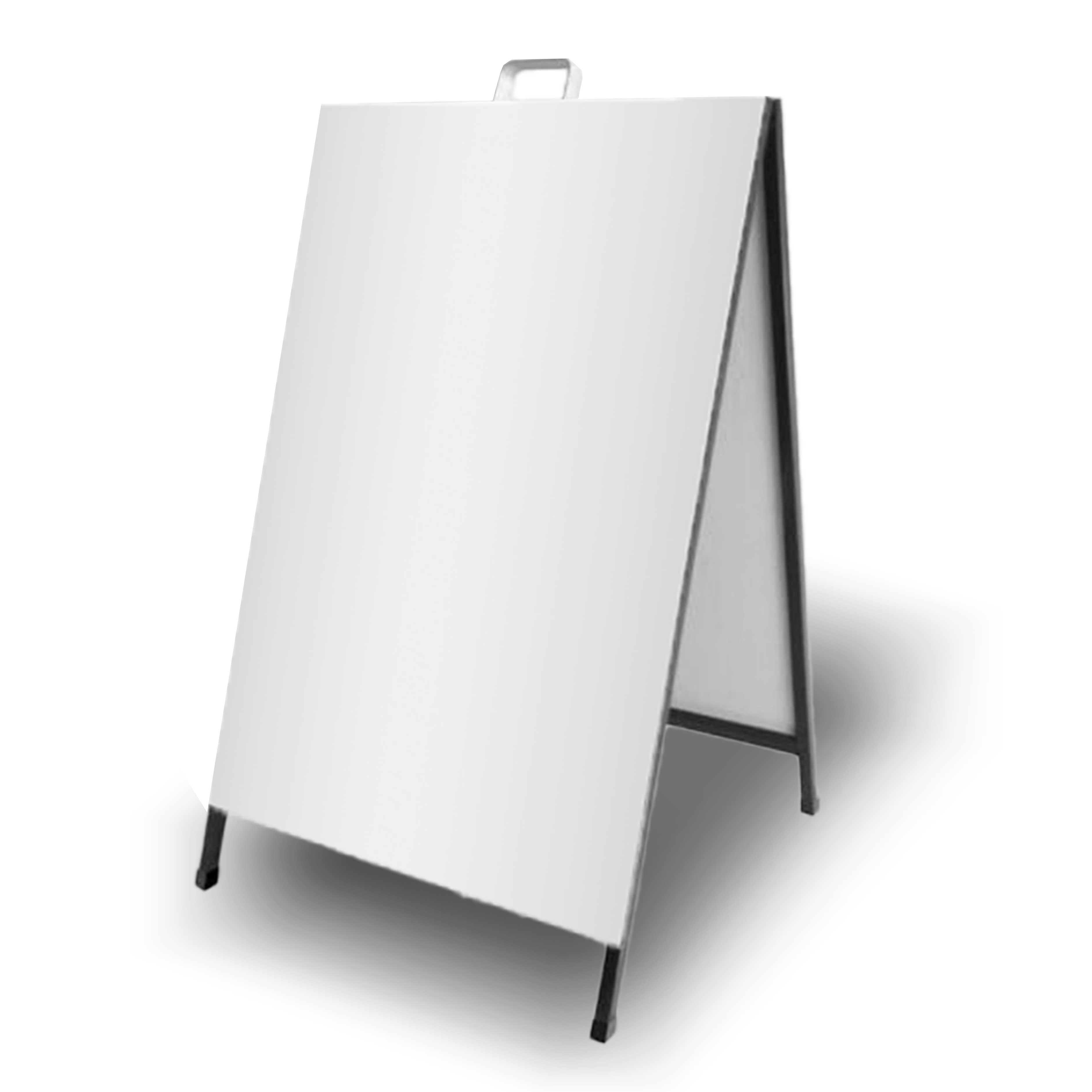 Black Powder Coated Steel A-Board Sign 60X90cm