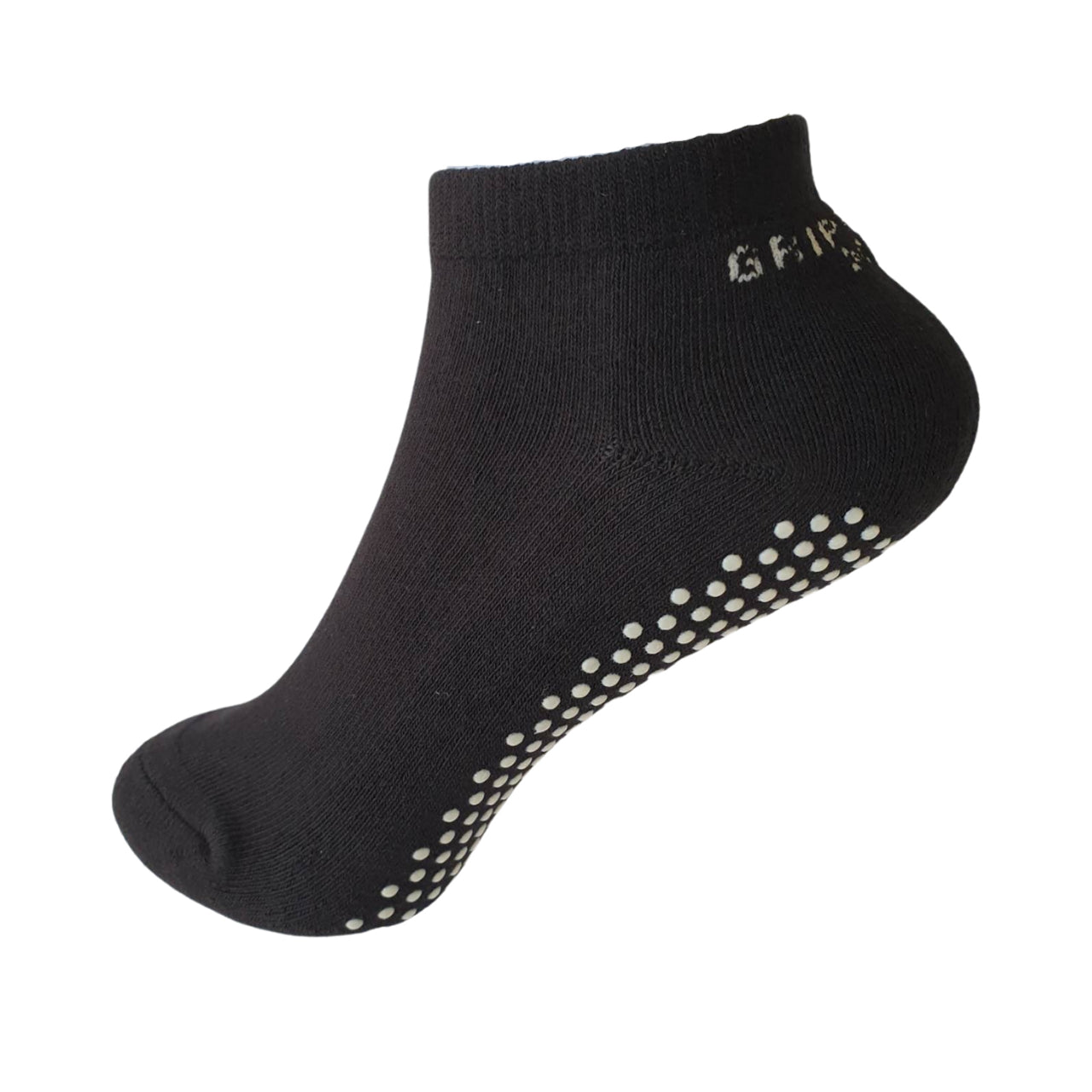 Gripperz Anklet Non Slip Socks - X-Small / Black