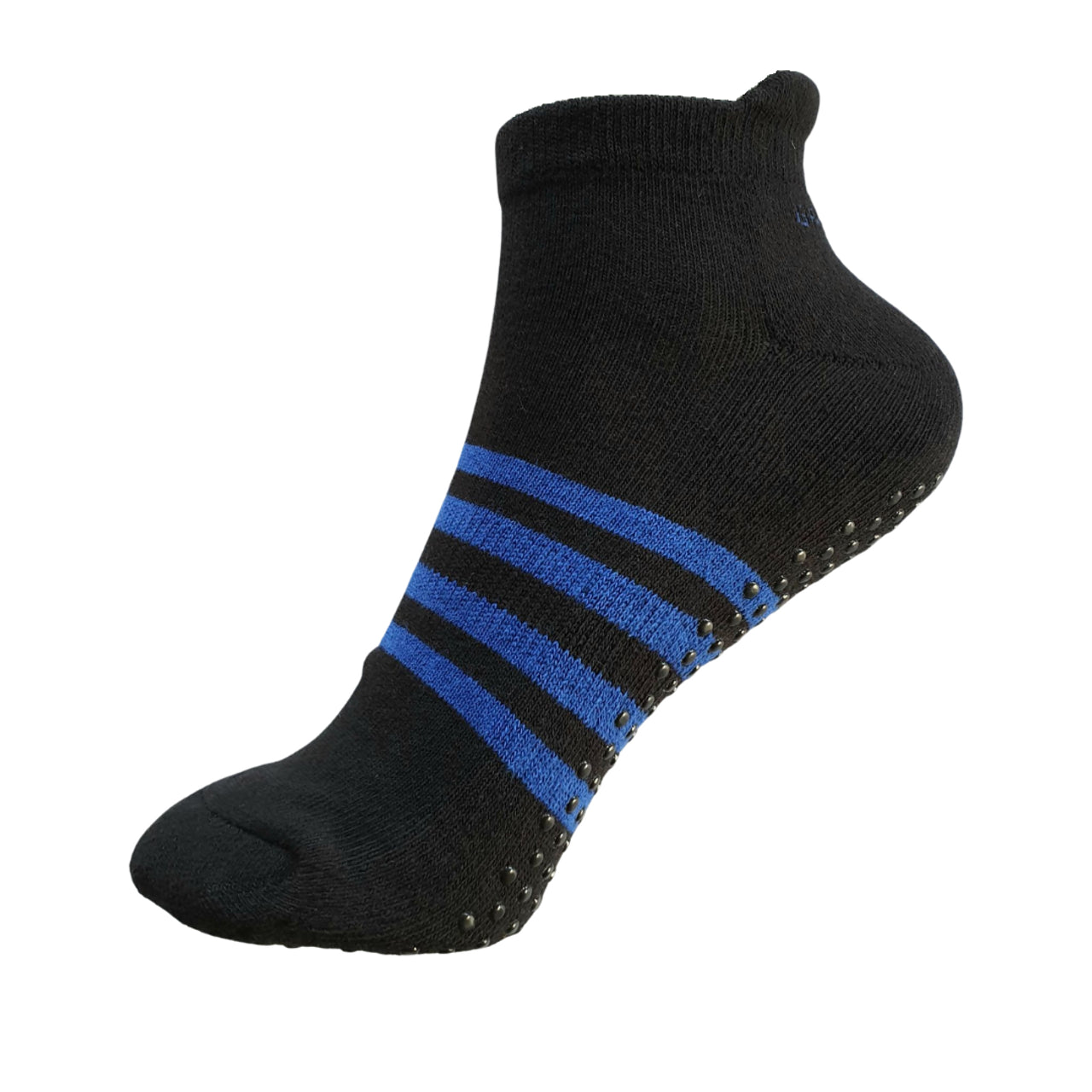 Gripperz Anklet Non Slip Socks - Medium / Black Racer