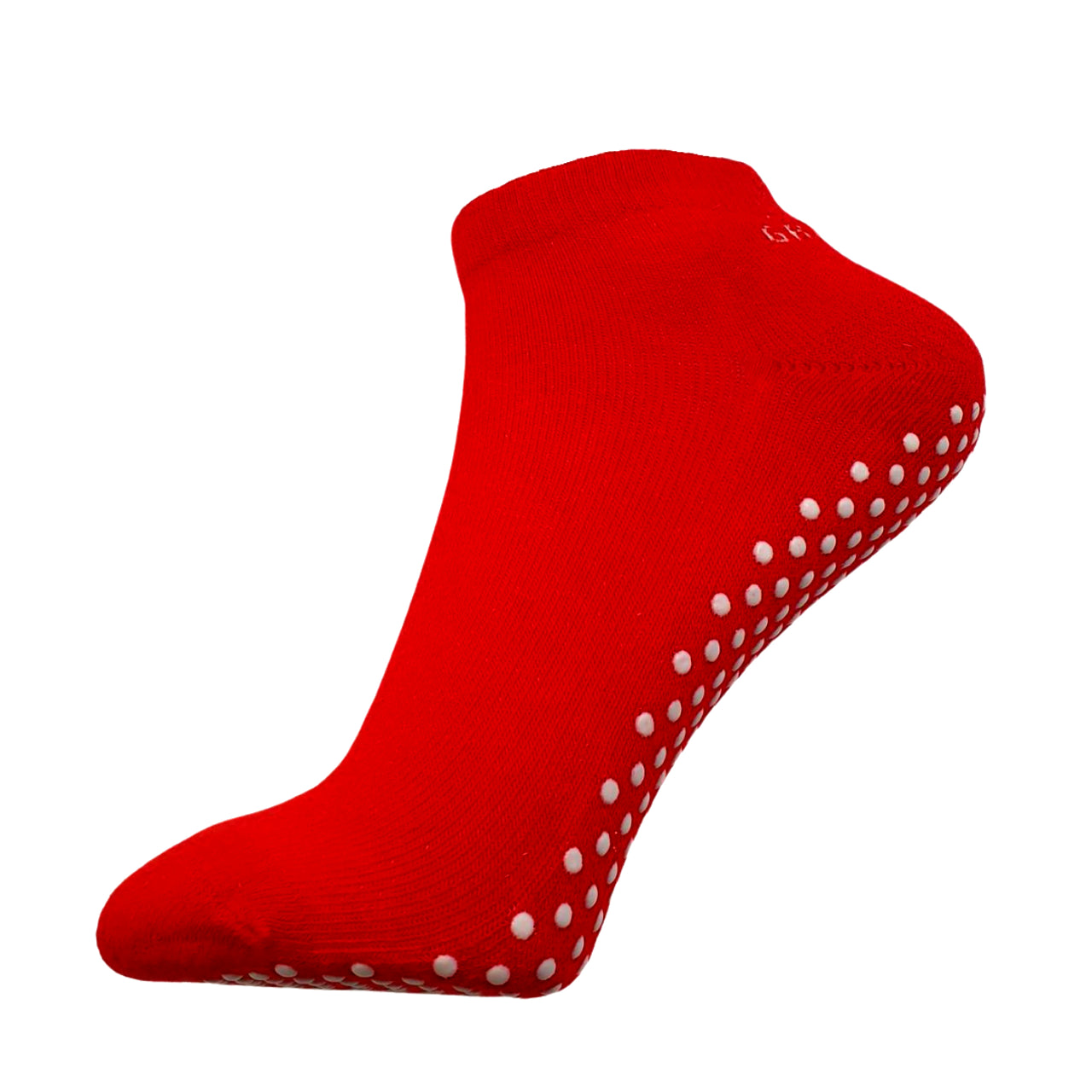Gripperz Anklet Non Slip Socks - Medium / Red