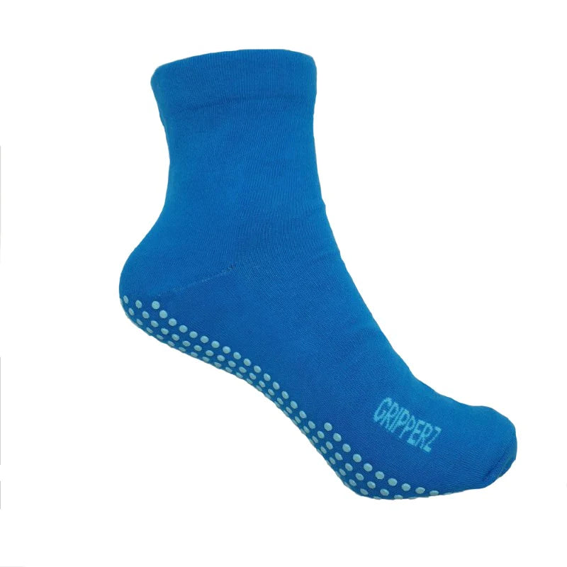 Gripperz Maxi Hospital Non Slip Socks, Diabetic Safe - X Large / Red