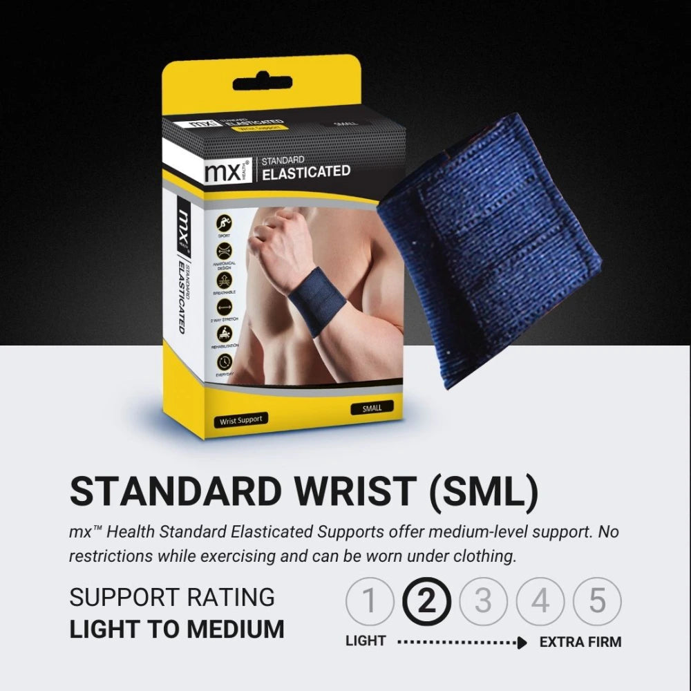 MX Health Standard Elasticated Wrist Support - Small 4