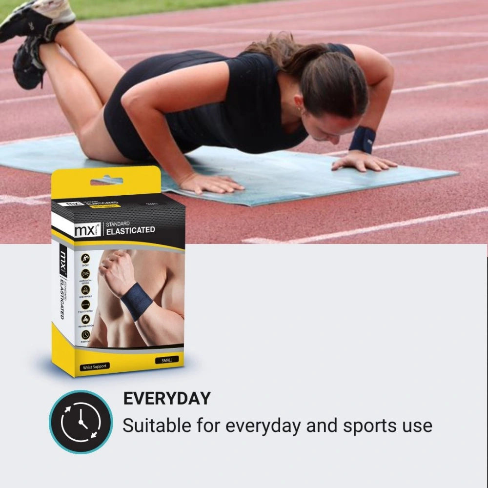 MX Health Standard Elasticated Wrist Support - Large