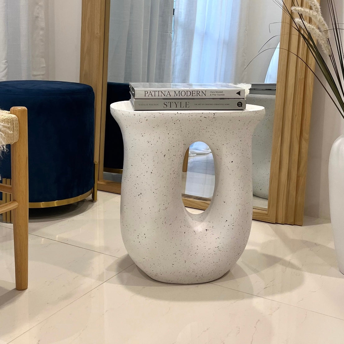 Interior Ave - Cosmo Terrazzo Accent Side Table 4