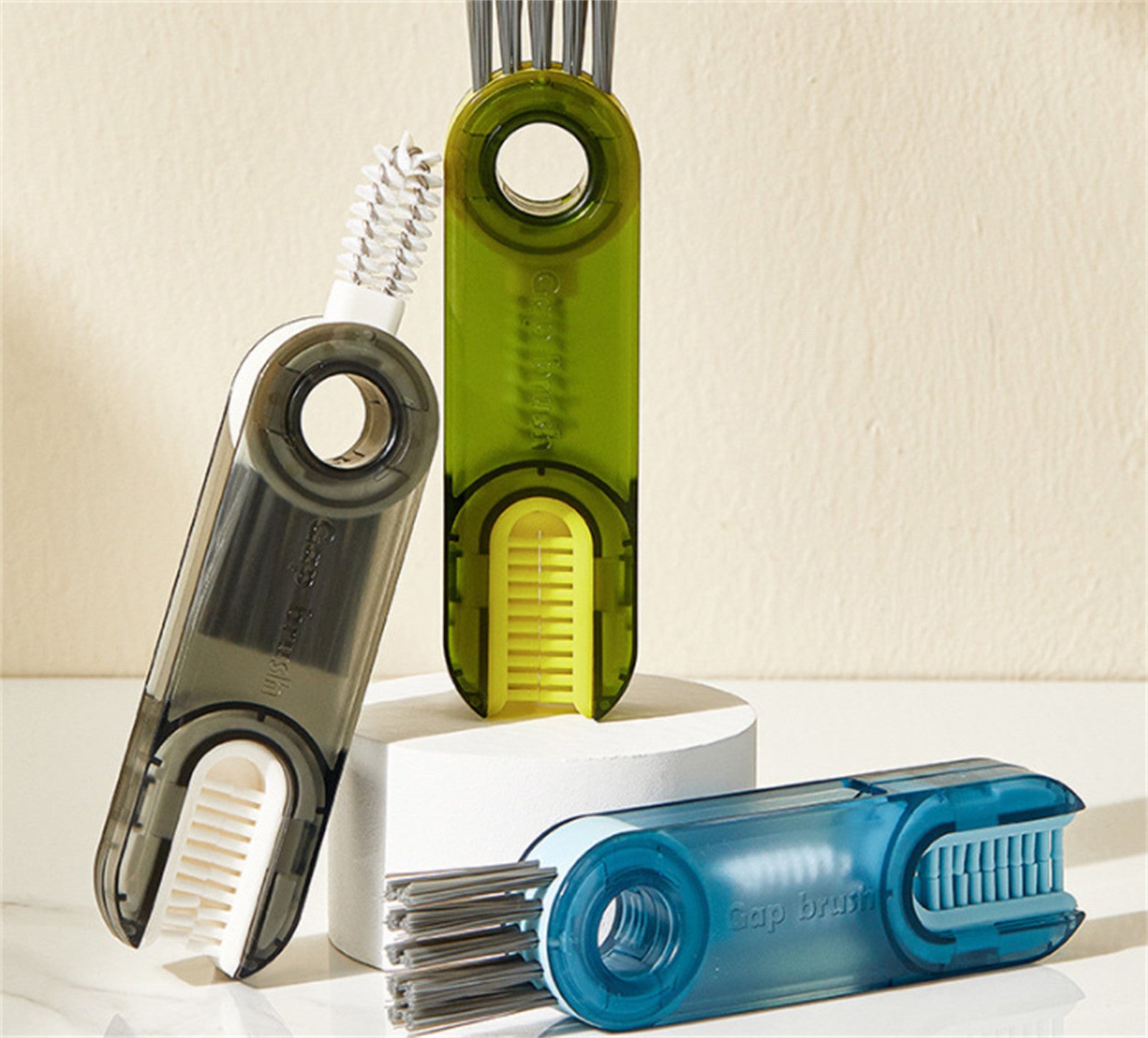 Cleanix Multi-functional Cup Cleaning Brush Bottle Nipple Cleaning Tool Three-in-one 11