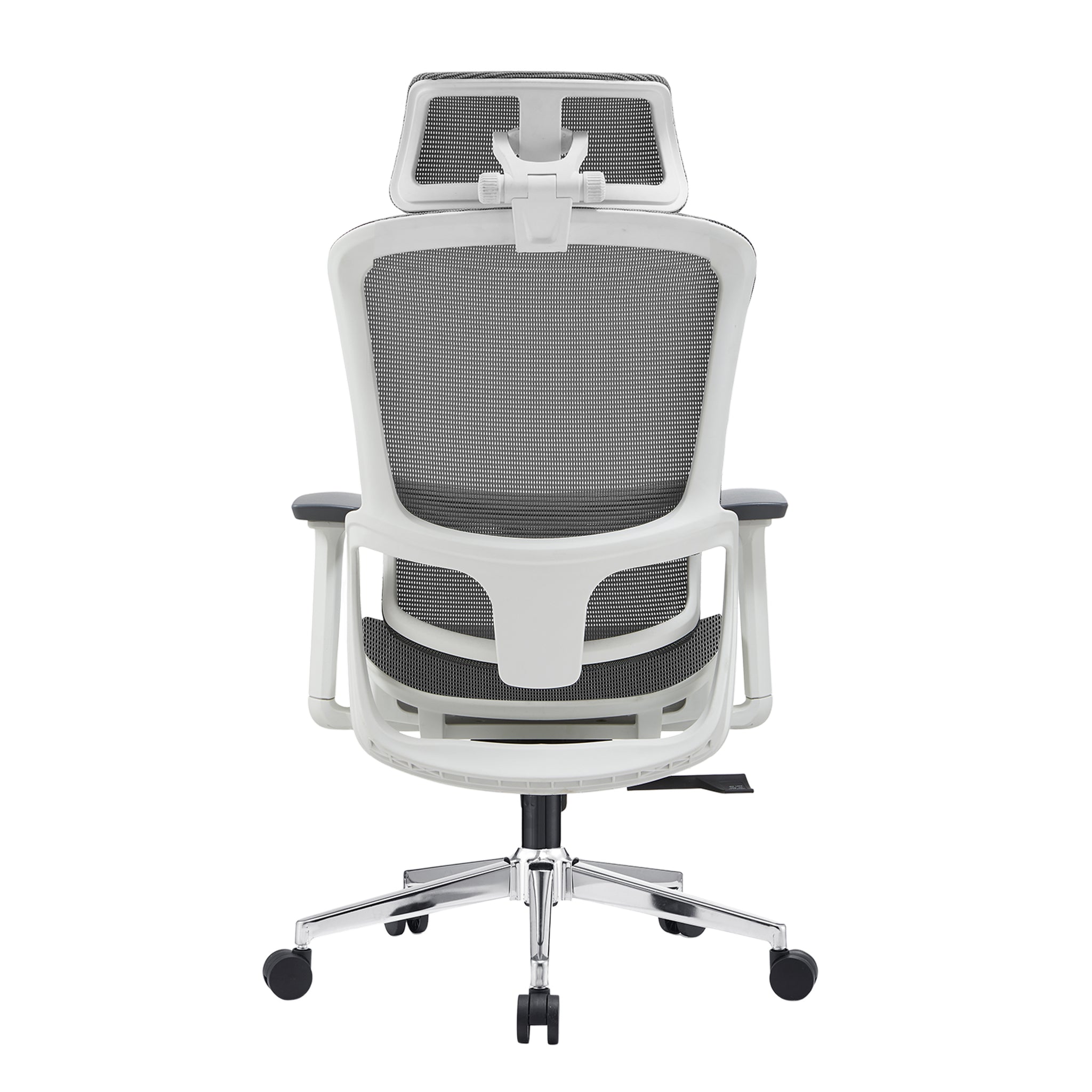 Elena High Back Full Mesh Ergonomic Office Chair In Grey 5