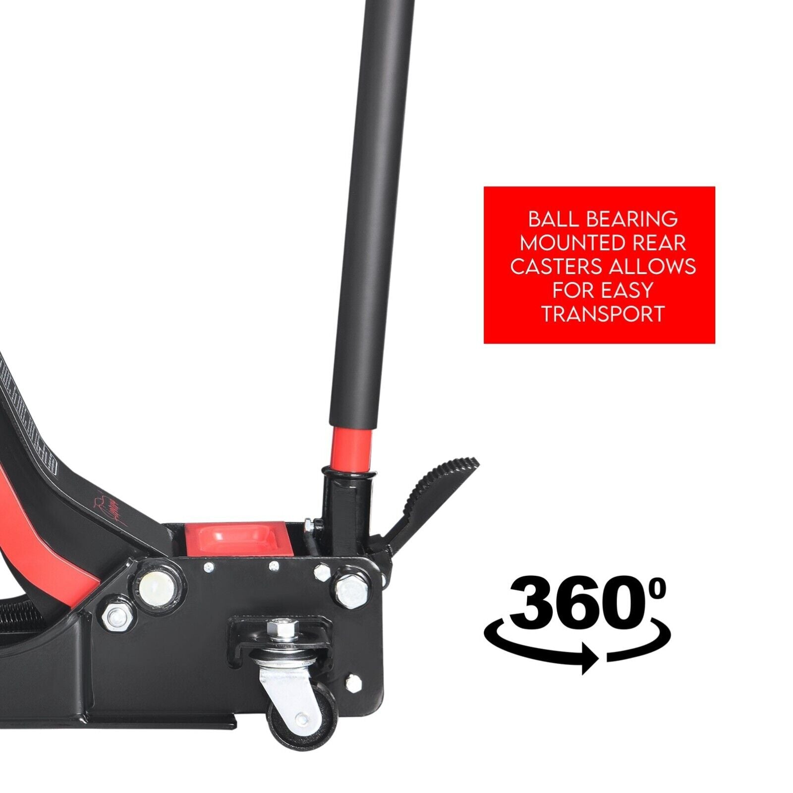 2 Ton Low Profile Trolley Jack Hydraulic Floor Car Lifter Dual Pump 70-610MM 5