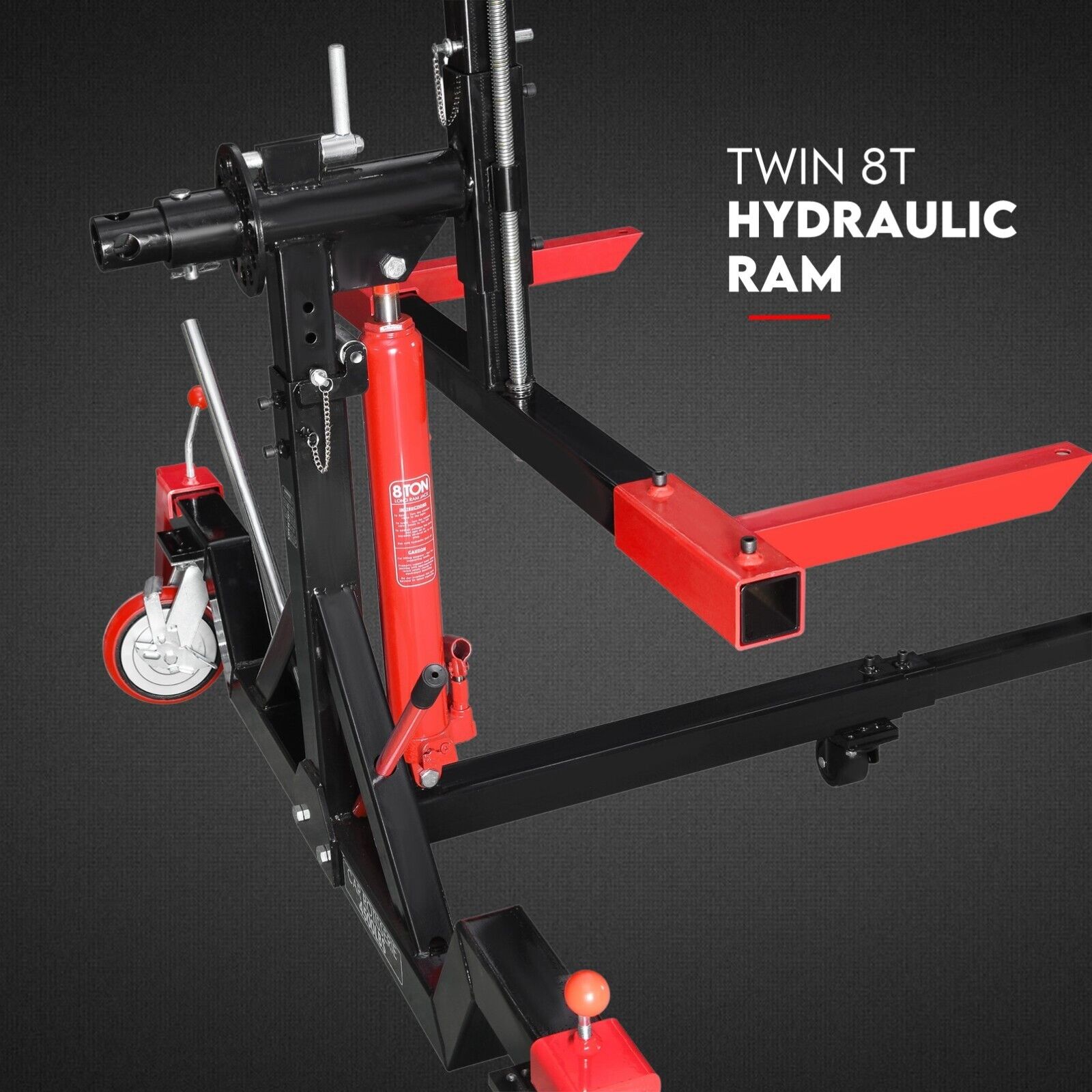 Car Rotisserie Hydraulic Auto Body Frame Boat Repair Restoration 4500LBS 4