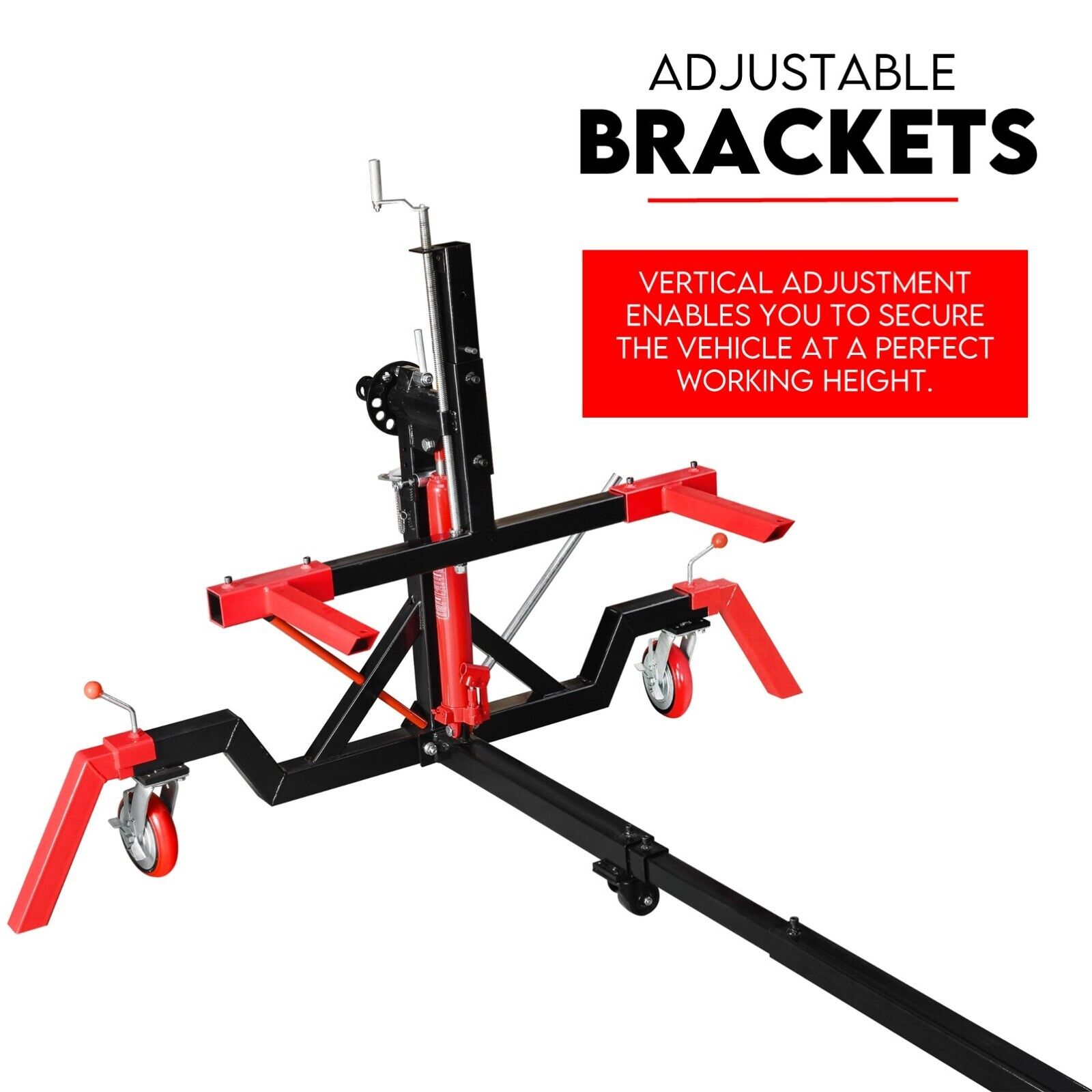 Car Rotisserie Hydraulic Auto Body Frame Boat Repair Restoration 4500LBS 6