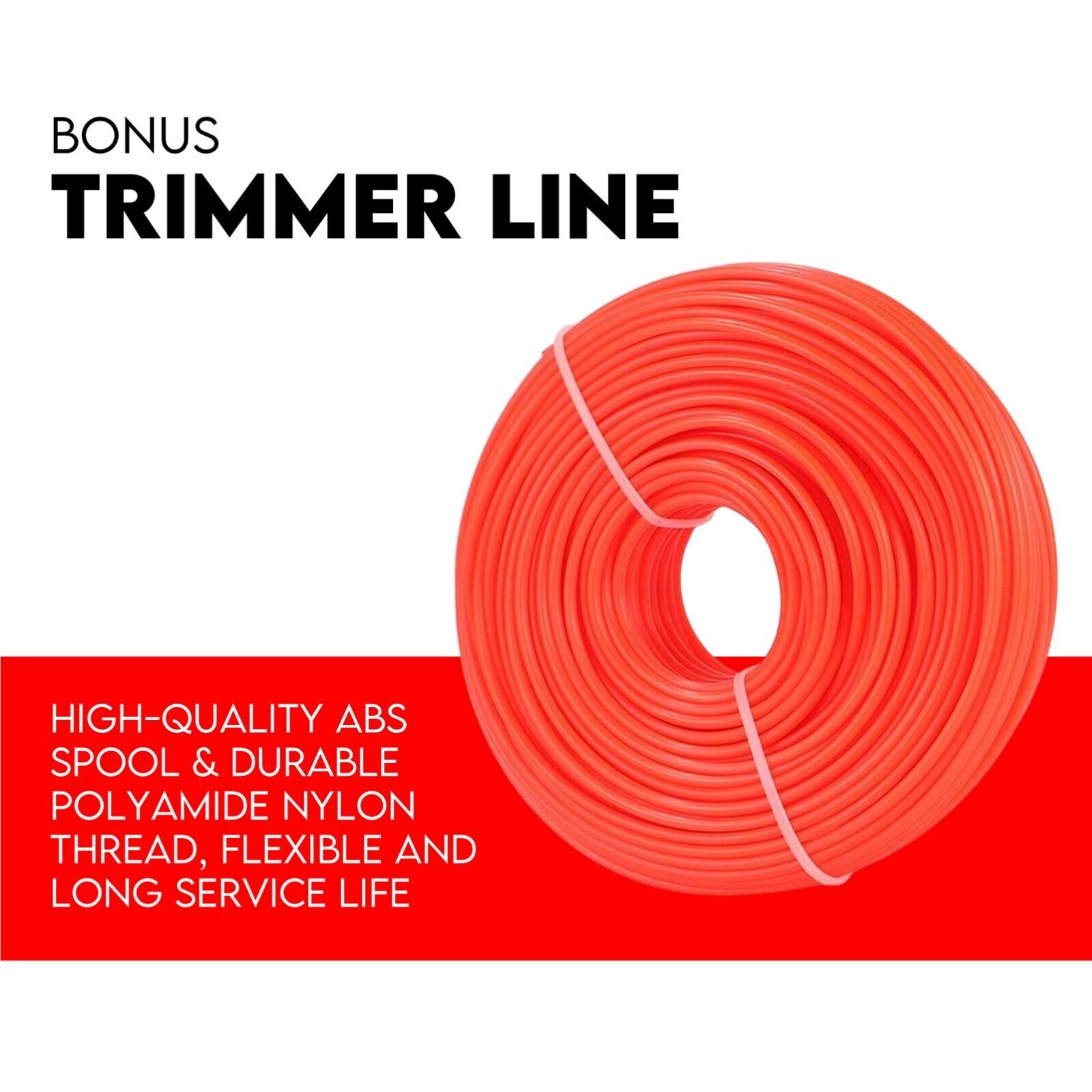 4 STROKE Curved Split Shaft Line Trimmer Garden Lawn Whipper Snipper 5