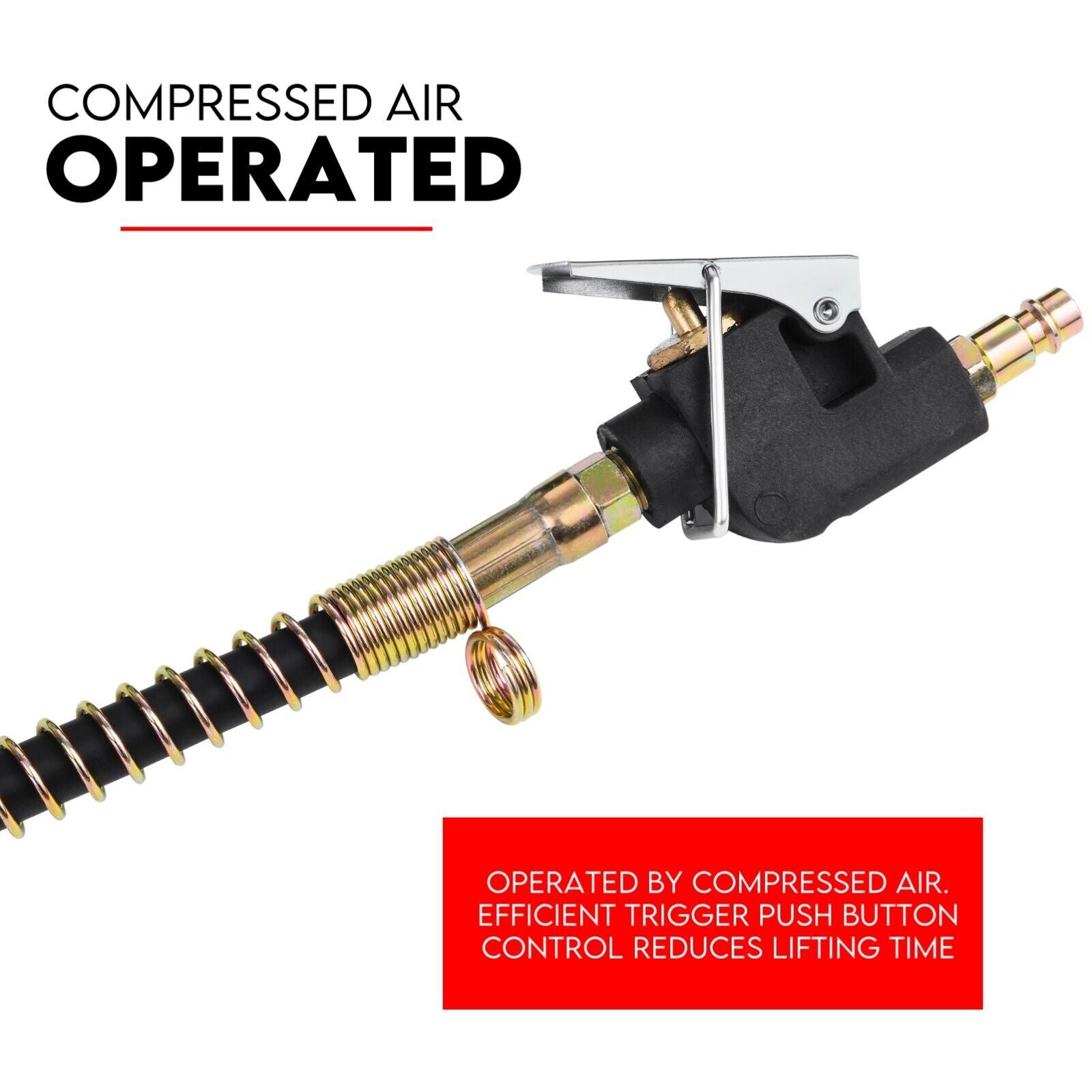 Low Profile 22 Ton Air Hydraulic Trolley Jack Floor Garage Truck Service Jack 3