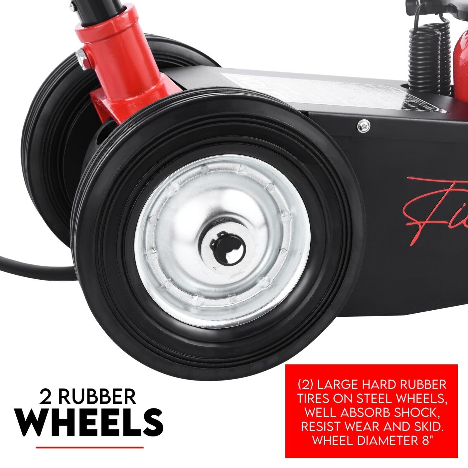 Low Profile 22 Ton Air Hydraulic Trolley Jack Floor Garage Truck Service Jack 7