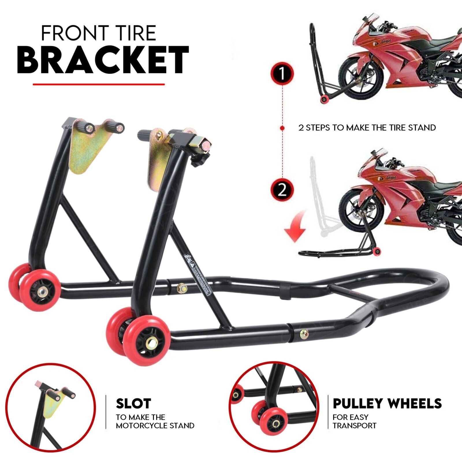Motorcycle Stand Rear and Front 3