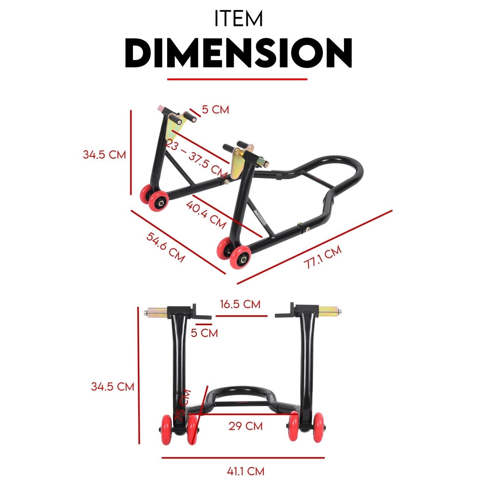 Motorcycle Stand Rear and Front 7