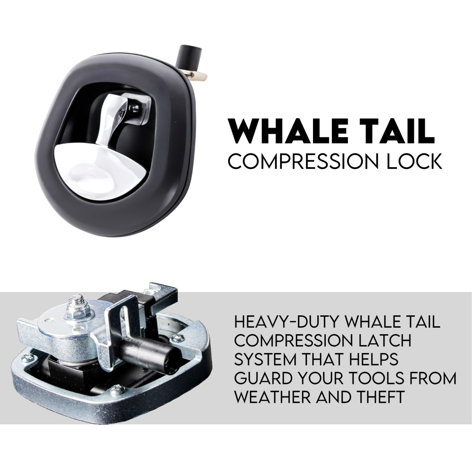 Aluminium Toolbox Ute Tool box Generator Trailer Truck Canopy 615x400x500 5