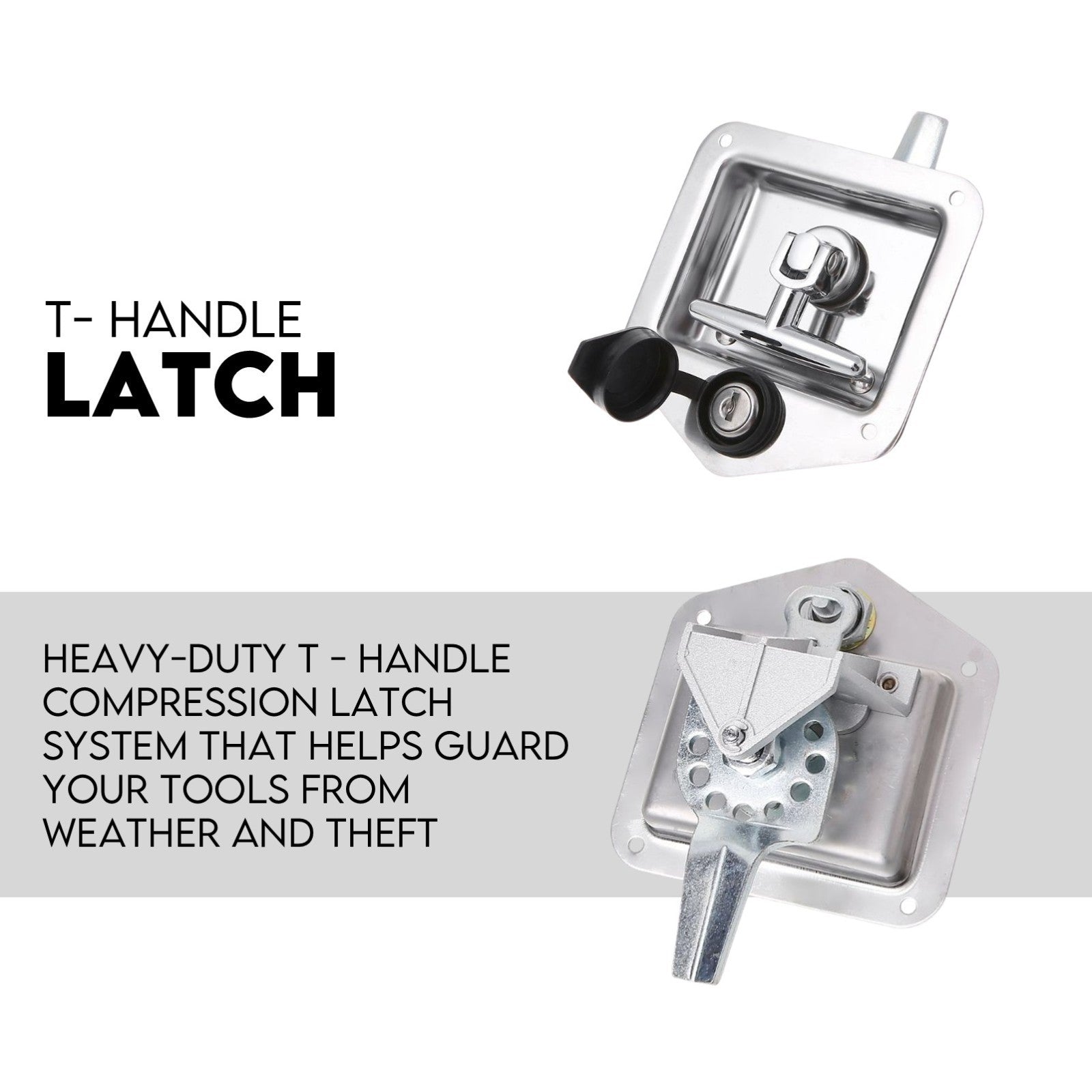 Aluminium Toolbox Ute Tool box Generator Trailer Canopy 620x400x500 5