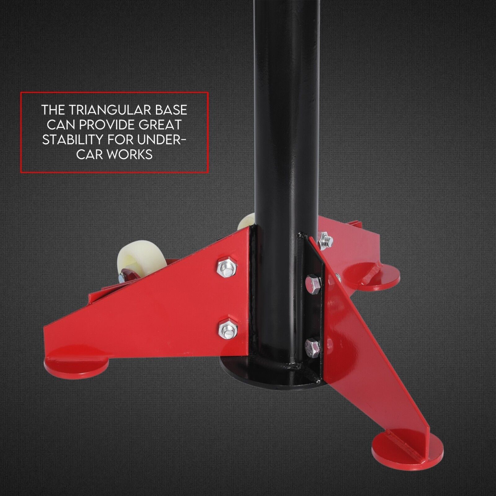 HIGH UNDER CAR SUPPORT STAND TALL AXLE JACK SUPPORT UNDER HOIST STAND LIFTER RAM 4