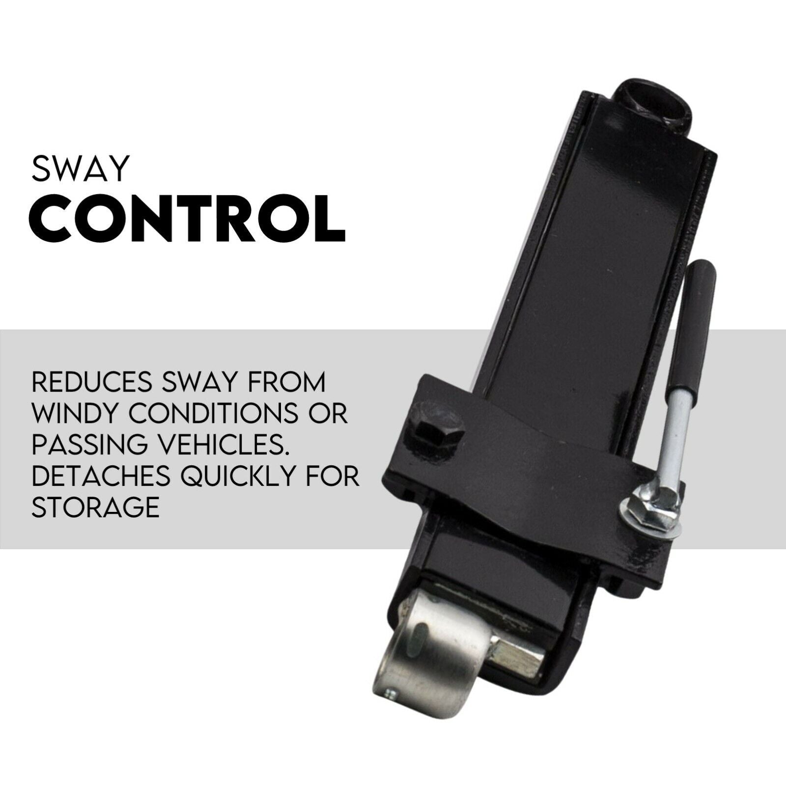 Weight Distribution Hitch System Load Leveller Caravan Anti Sway Bars 800Lb 4