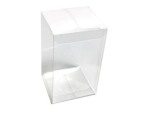 100 Pack of Large Plastic 22x14.5cm Rectangle Cube Box - Exhibition Gift Product Showcase Clear Plastic Shop Display Storage Packaging Box 4