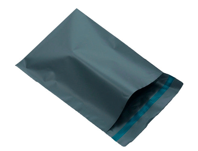 100 Bulk Buy Pack - 600x450 mm LARGE GREY PLASTIC MAILING SATCHEL COURIER BAG SHIPPING POLY POSTAGE POST SELF SEAL 3