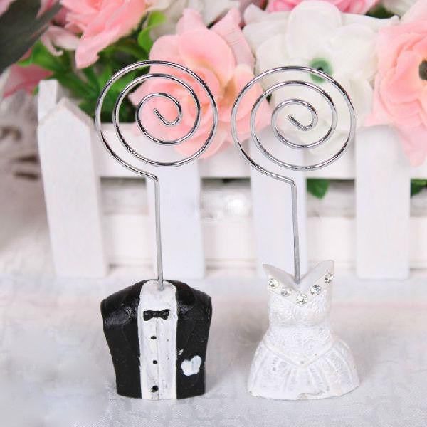 100 Bulk Buy Pack of 50 Bride 50 Groom Wedding Name Card Place Stand - Wedding Table Decoration Bomboniere Favour Gift 3