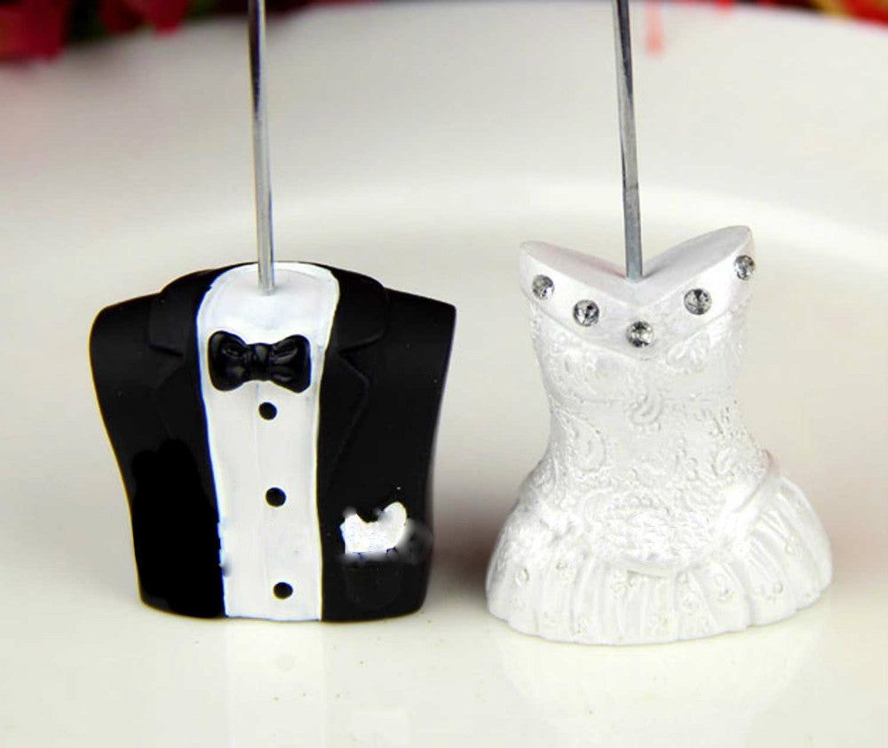 100 Bulk Buy Pack of 50 Bride 50 Groom Wedding Name Card Place Stand - Wedding Table Decoration Bomboniere Favour Gift 5