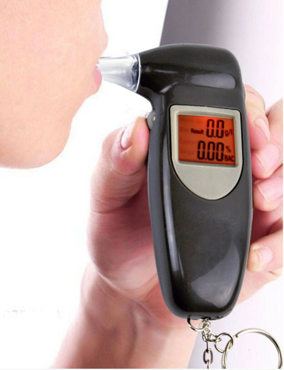 Digital Alcohol Tester LCD Portable Keychain 3