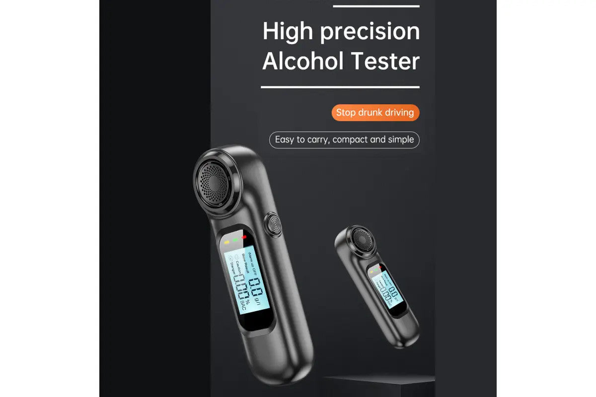 Breathalyser Breathtester Tester Alcohol Digital Personal Drink Mini Handbag Car - FREE POST 3