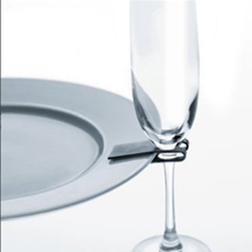 100 Wholesale Pack of Wine Glass Holder Plate Clip - Stand Up Function Buffet BBQ Picnic Party  - Promotion Merchandise Expo Gift 3