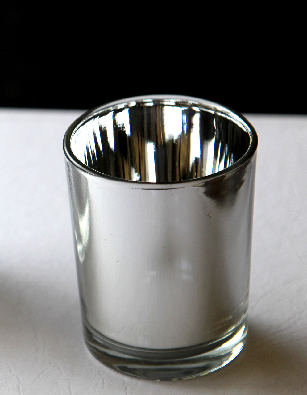 20 Pack Silver Mercury Glass Votive Candle Holders Set For Wedding, Bridal And Baby Shower, Party Function or Home Decor 3