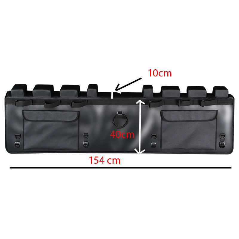 NOOYAH Bike Tailgate Protector MTB for Large UTE Truck Pad Mounted Secure- Scratch Guard PR012 RAM Raptor Silverado Titan Tundra 3
