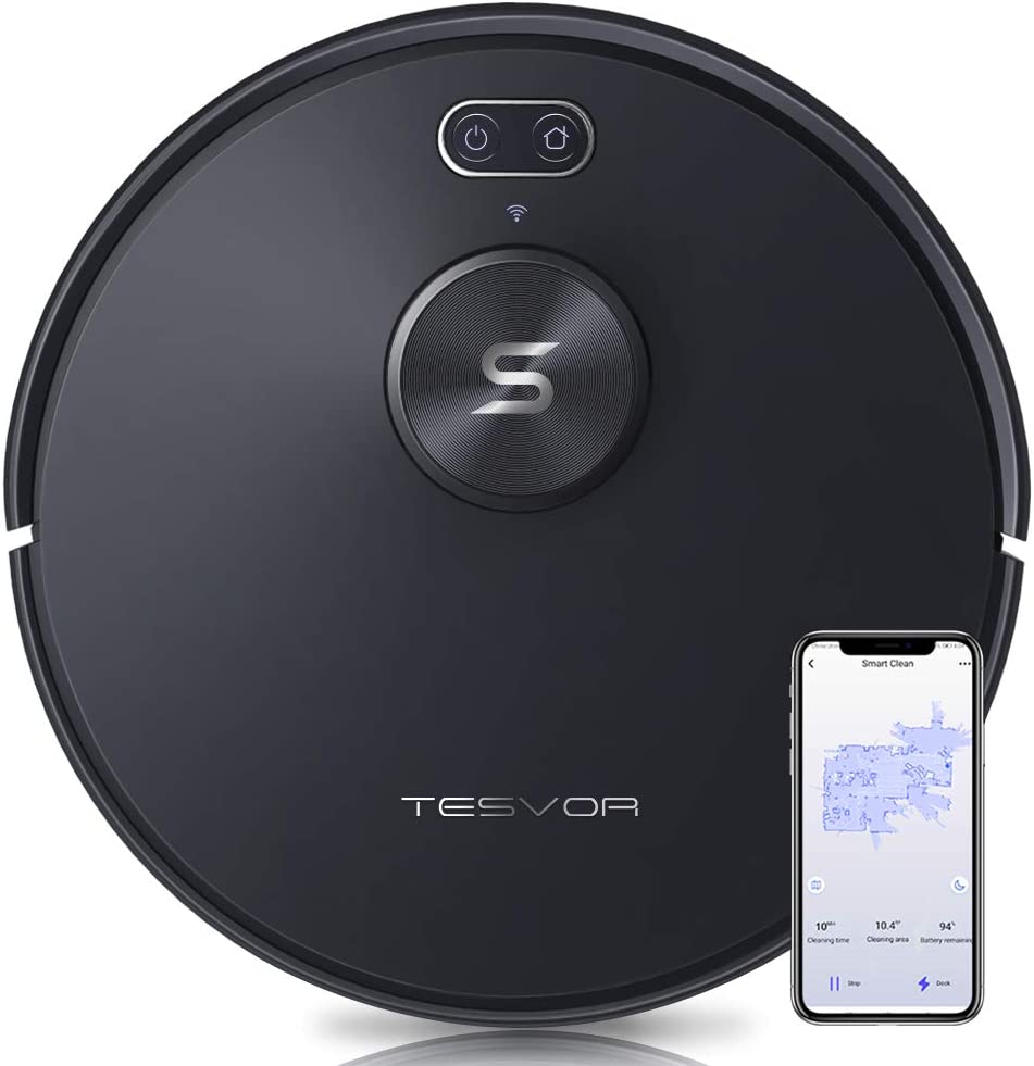 Tesvor S6+ Robot Vacuum Cleaner Mop 2700Pa With Laser Navigation 7