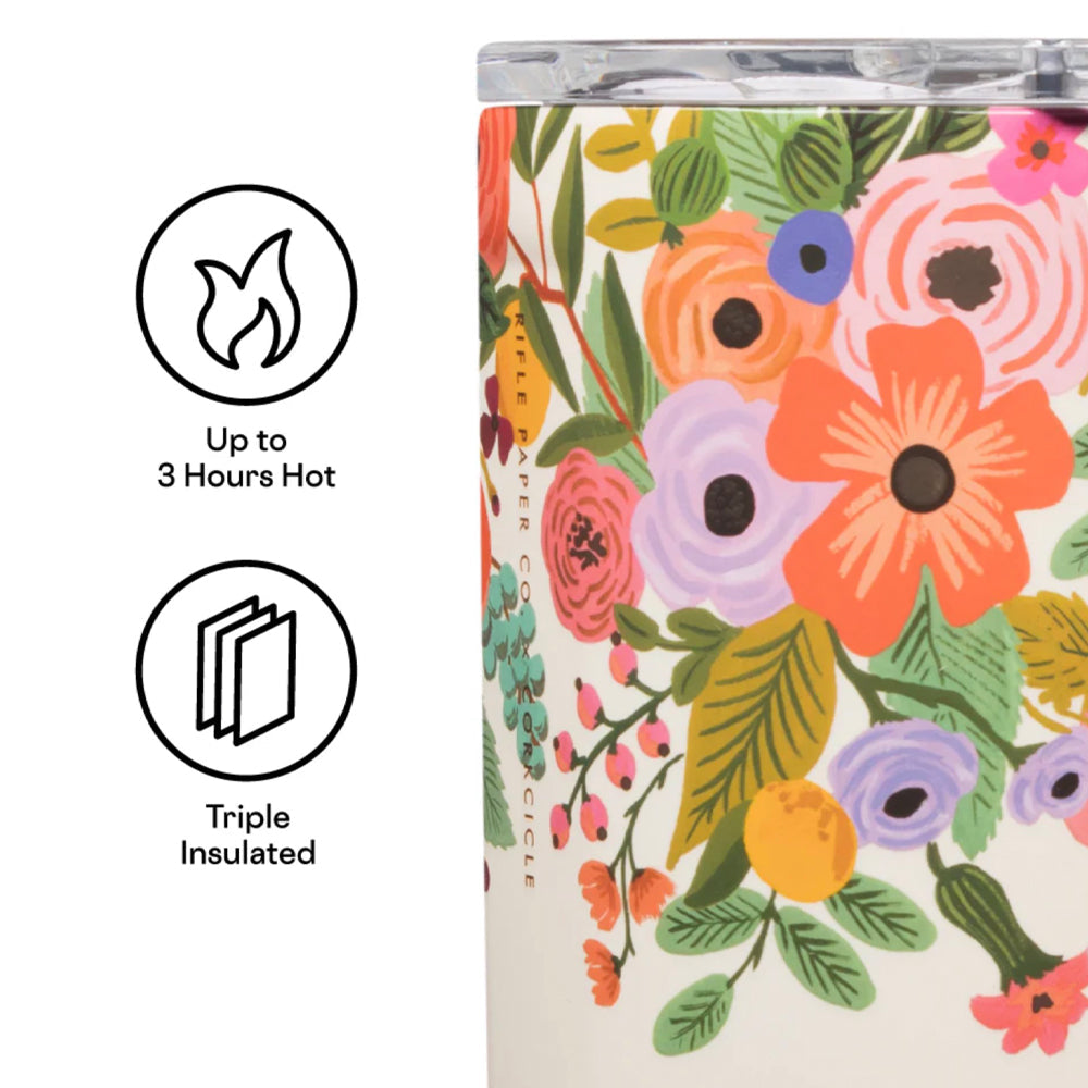 Corkcicle Mug - 500ml Rifle Paper - Garden Party Cream 3