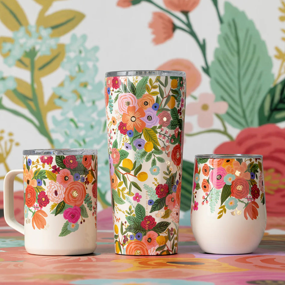 Corkcicle Mug - 500ml Rifle Paper - Garden Party Cream 4