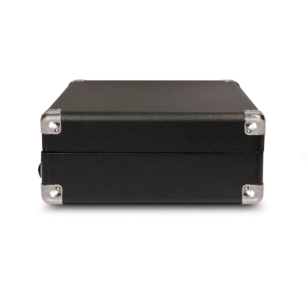 Crosley Cruiser Bluetooth Portable Turntable - Black + Bundled Crosley Record Storage Crate 3