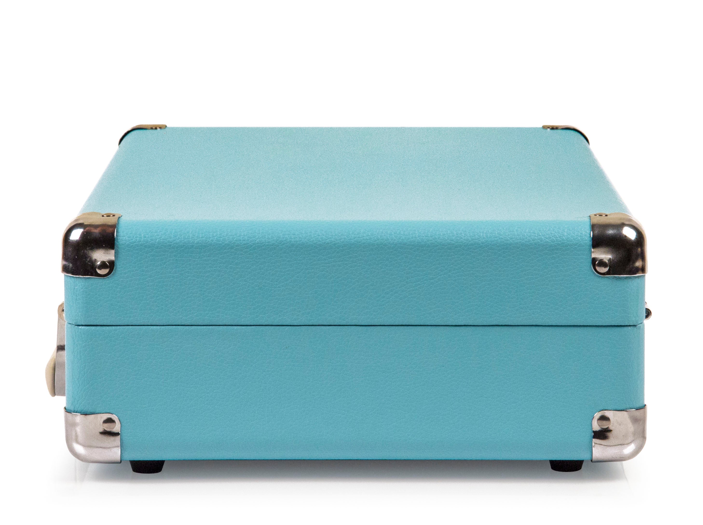 Crosley Cruiser Bluetooth Portable Turntable - Turquoise + Bundled Crosley Record Storage Crate 5