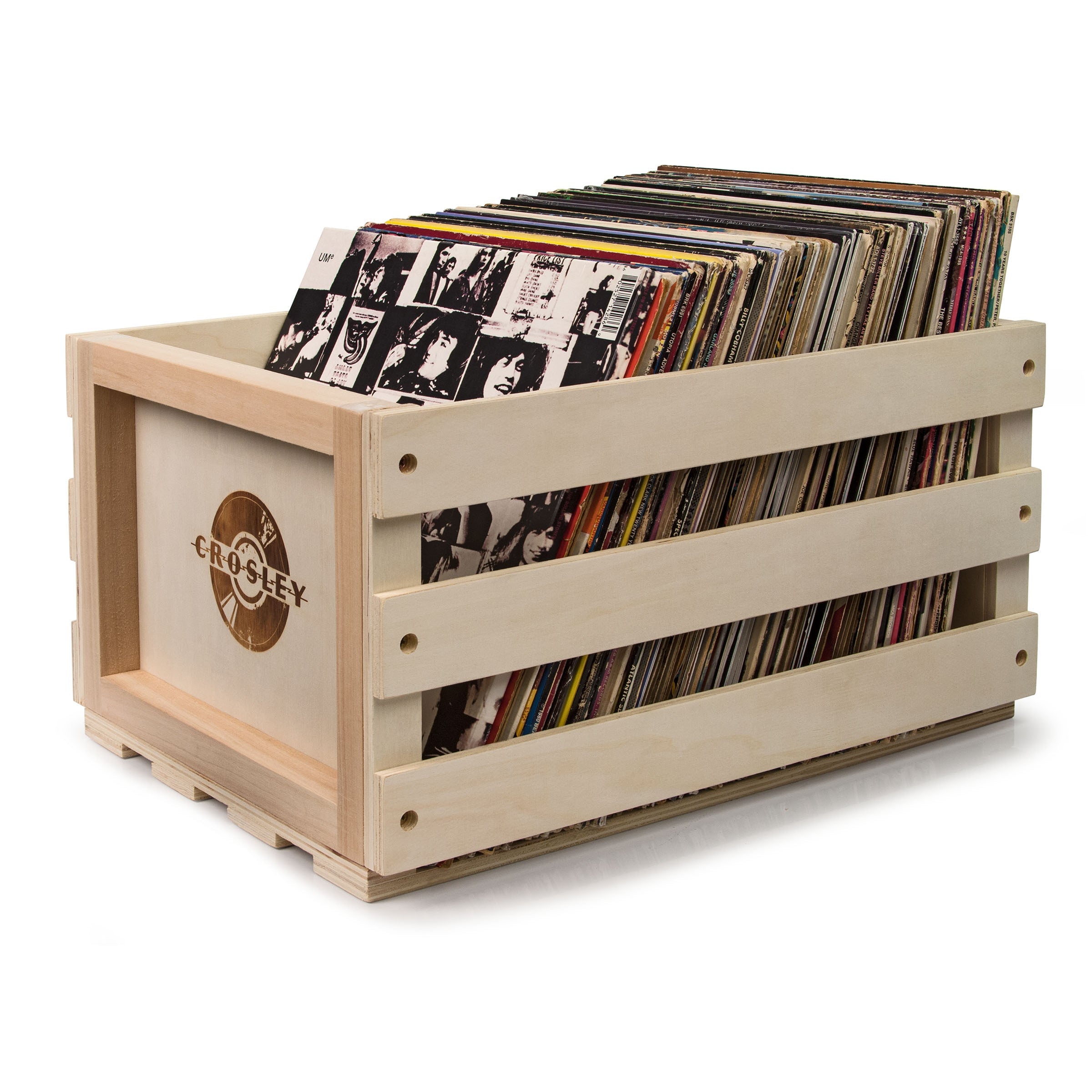 Crosley Voyager Sage - Bluetooth Portable Turntable  & Record Storage Crate 3